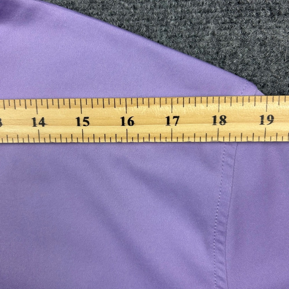 Peter Millar Polo Shirt Mens M Purple Featherweight Broadmoor Golf Club - Picture 9 of 12